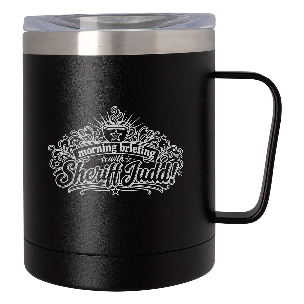 Morning Briefing with Sheriff Judd - 12 Oz. Concord Mug
