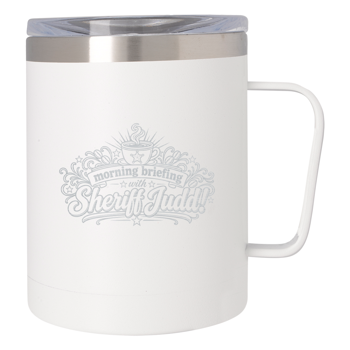 Morning Briefing with Sheriff Judd - 12 Oz. Concord Mug